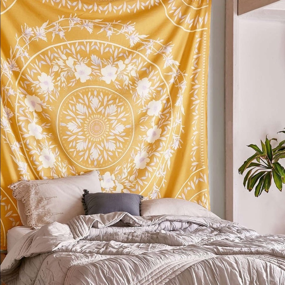 Yellow Urban Outfitters Tapestry